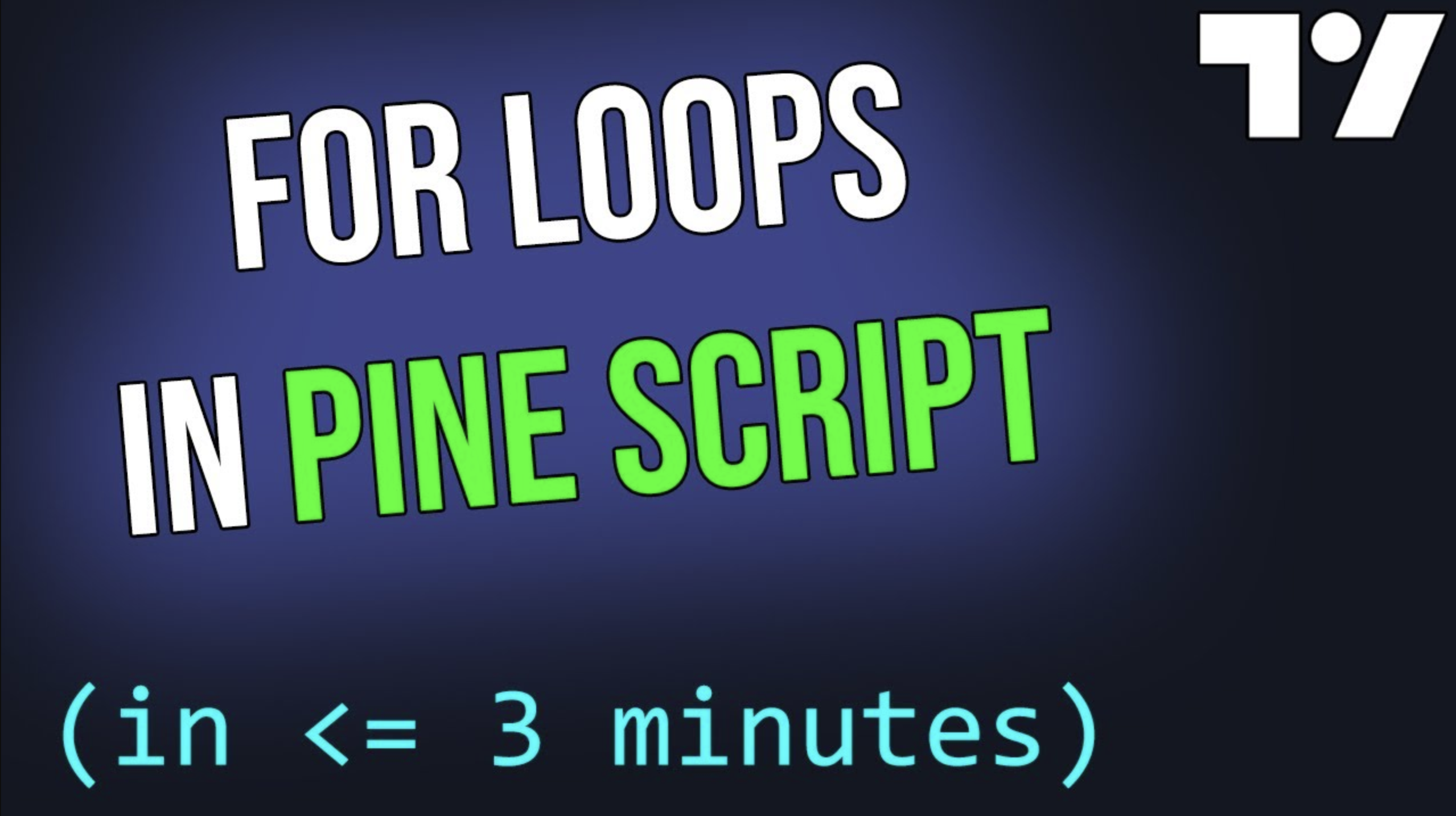 For Loops in Pine Script