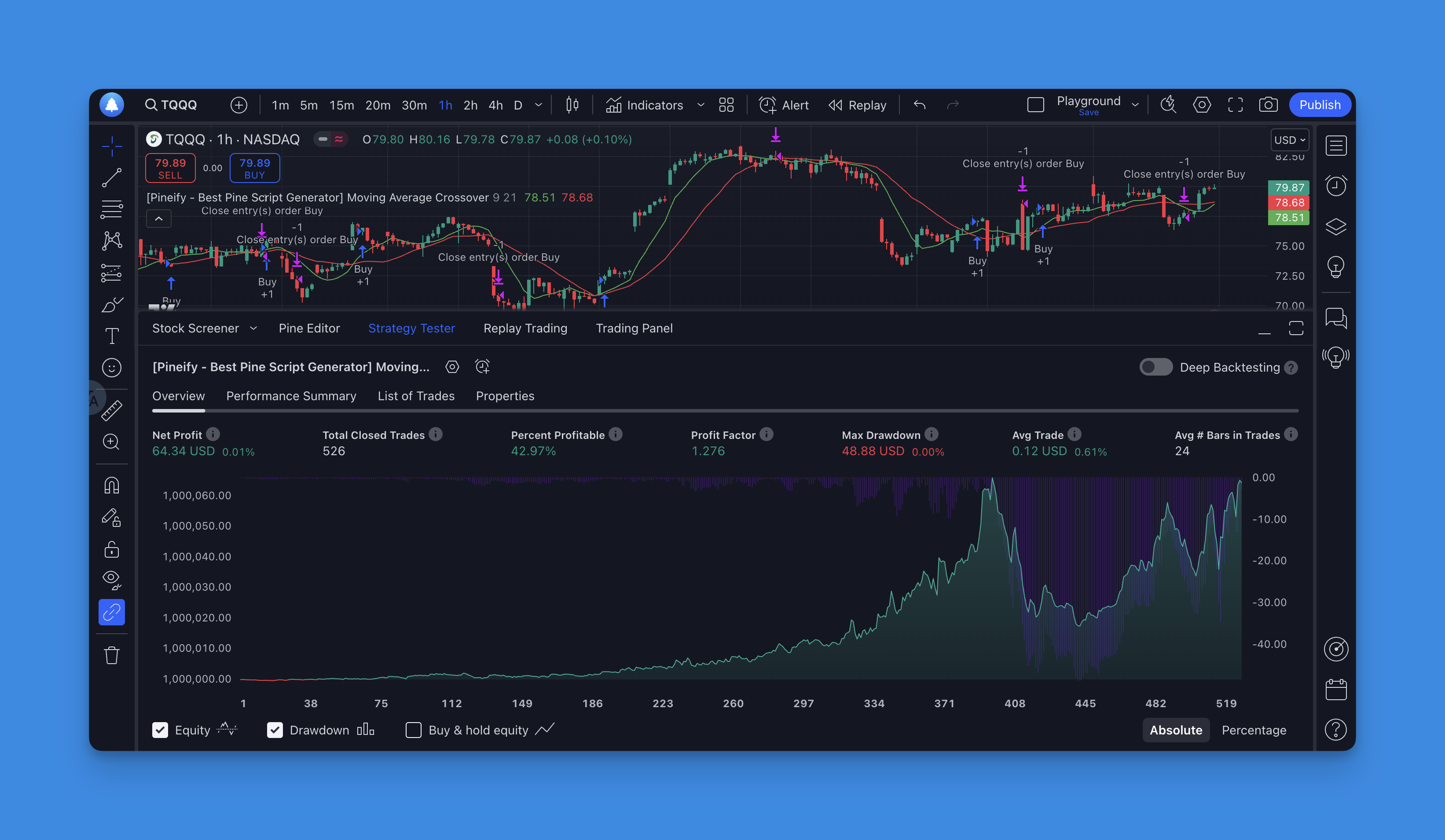 [Pineify - Best Pine Script Generator] Moving Average Crossover