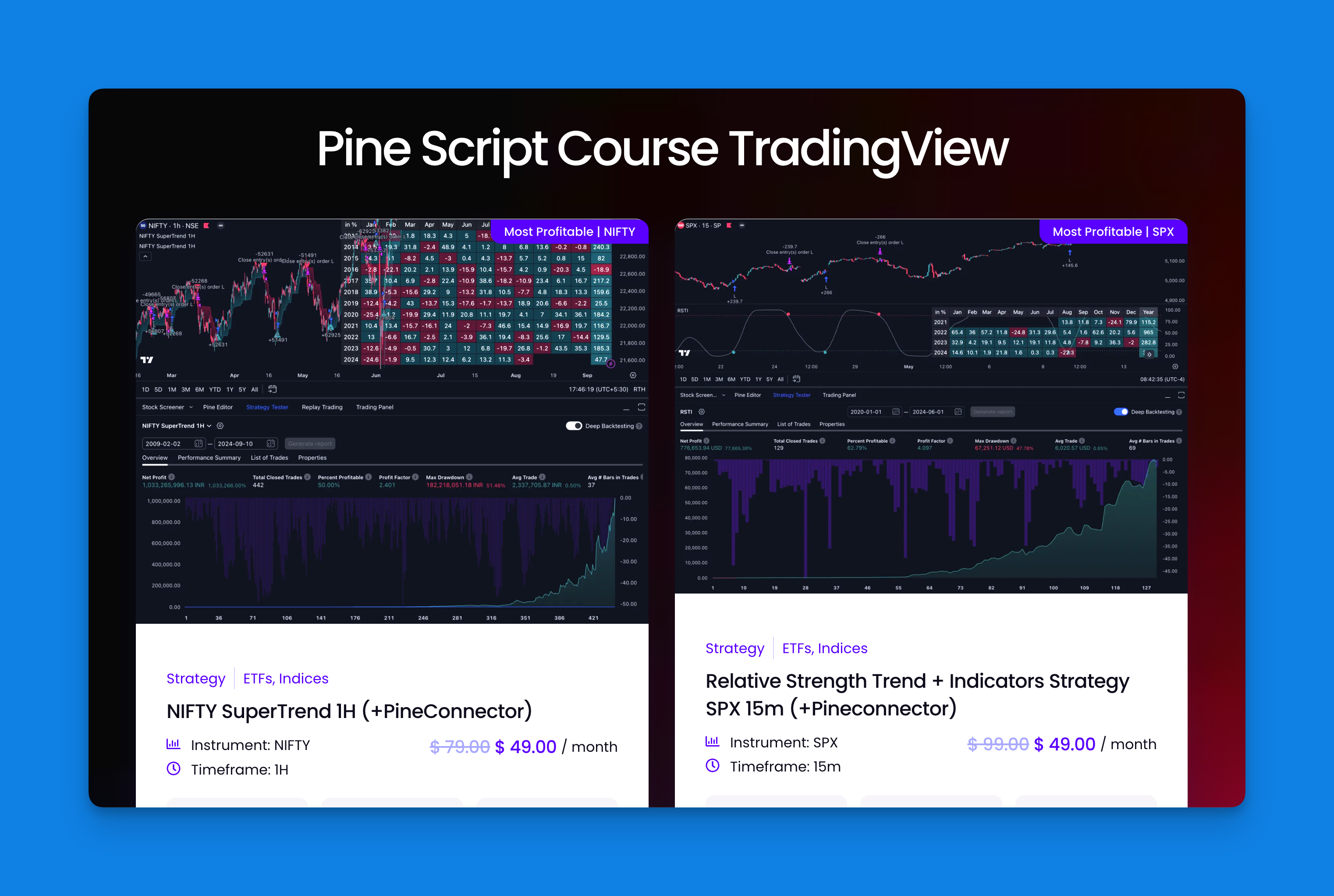 Pine script course TradingView