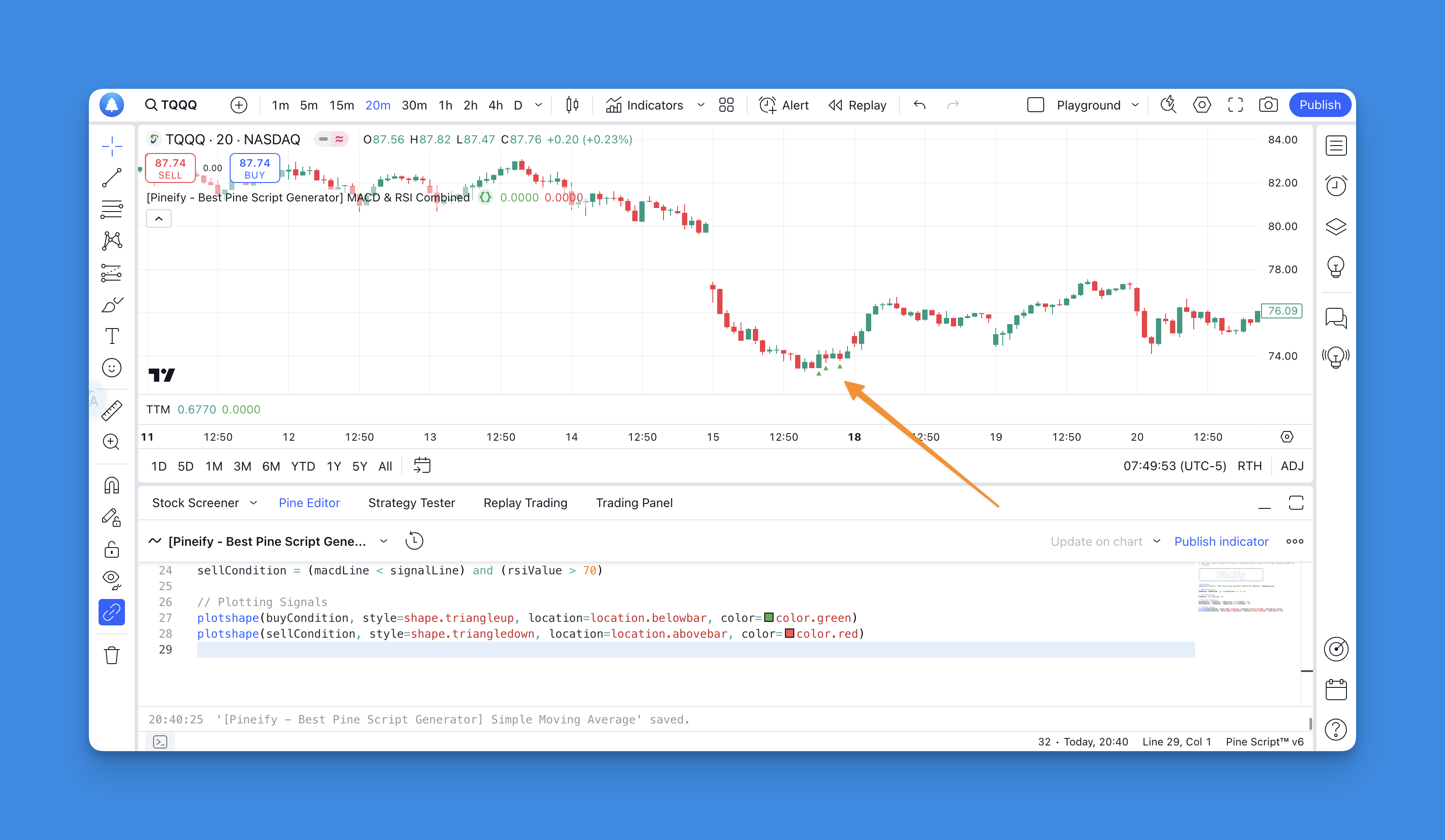 [Pineify - Best Pine Script Generator] MACD & RSI Combined