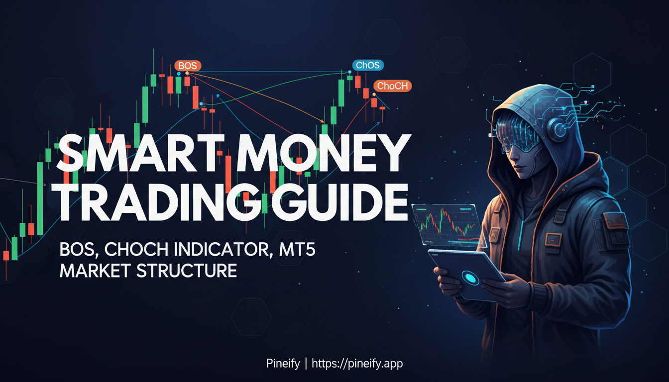 BOS CHoCH Indicator MT5: Smart Money Market Structure Trading Guide